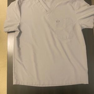 Mens Figs Scrub Set XL  Cement